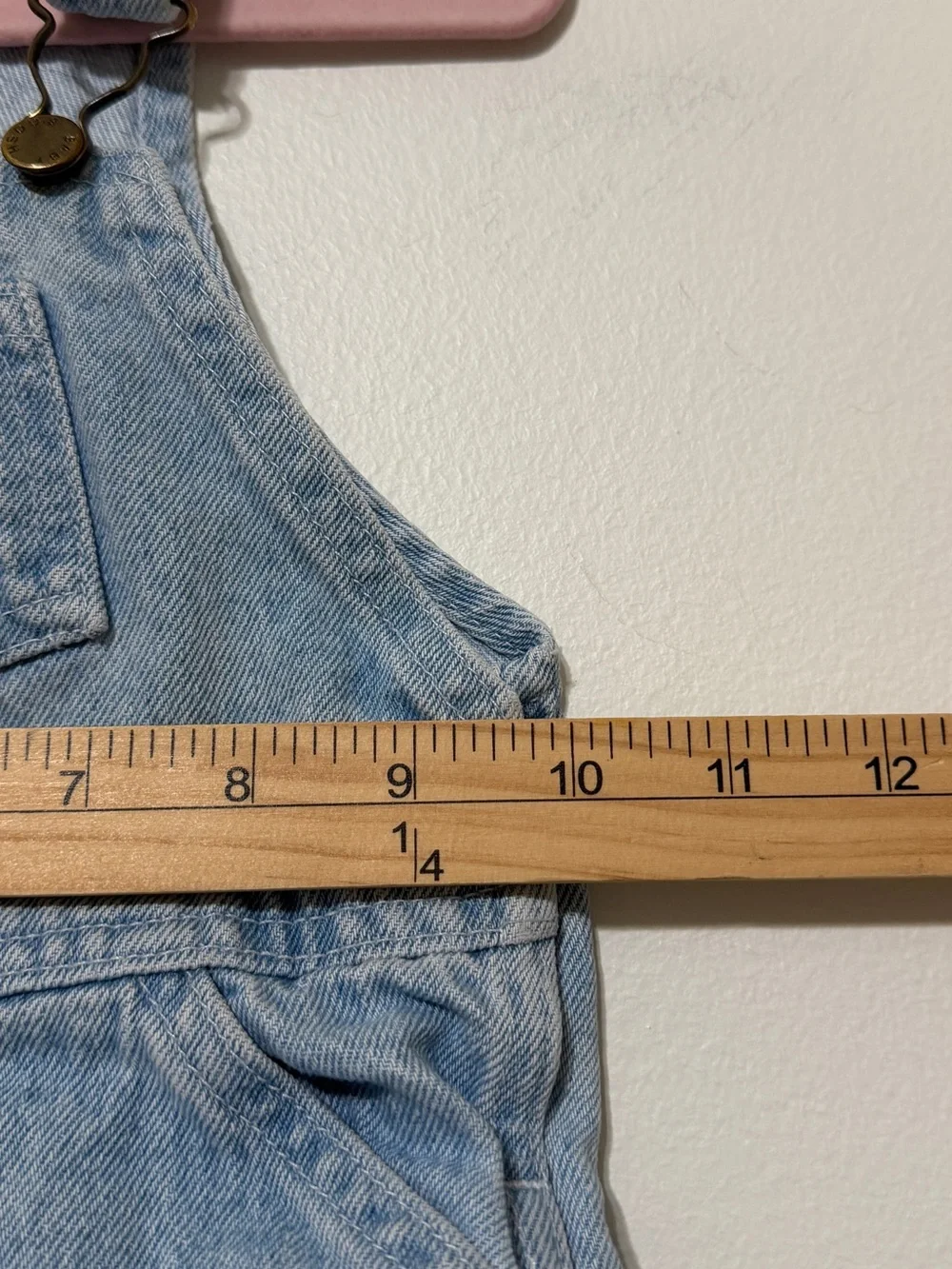 Vintage Oshkosh Denim Overalls 12 Months Unisex USA
